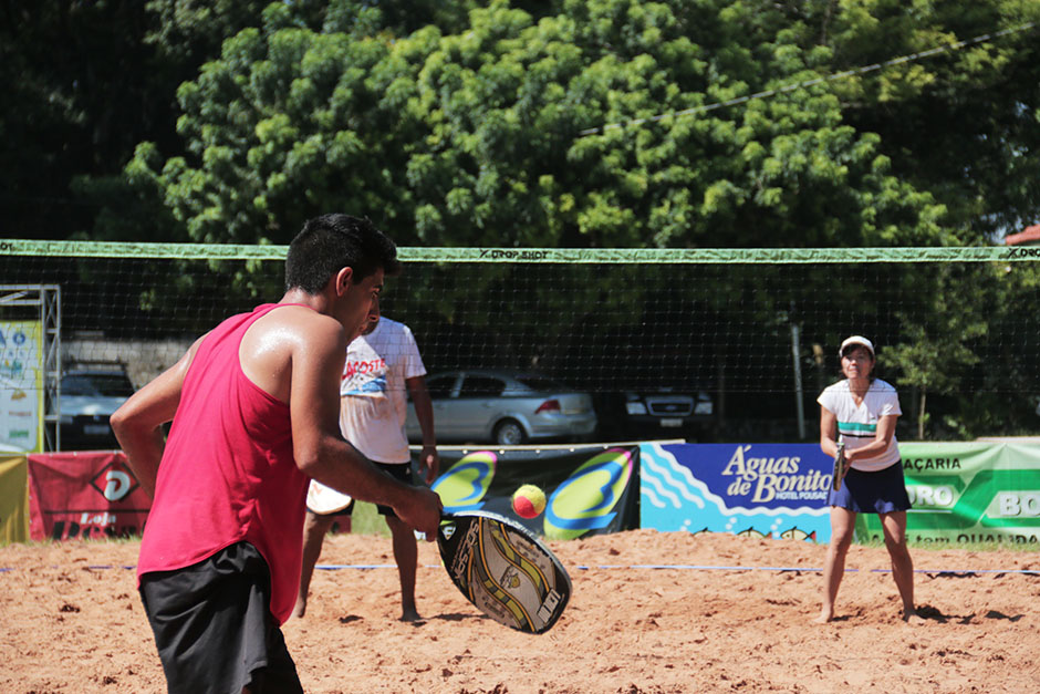 Confira as fotos do Beach Tênis - Jogos de Verão da Prefeitura Municipal de Bonito