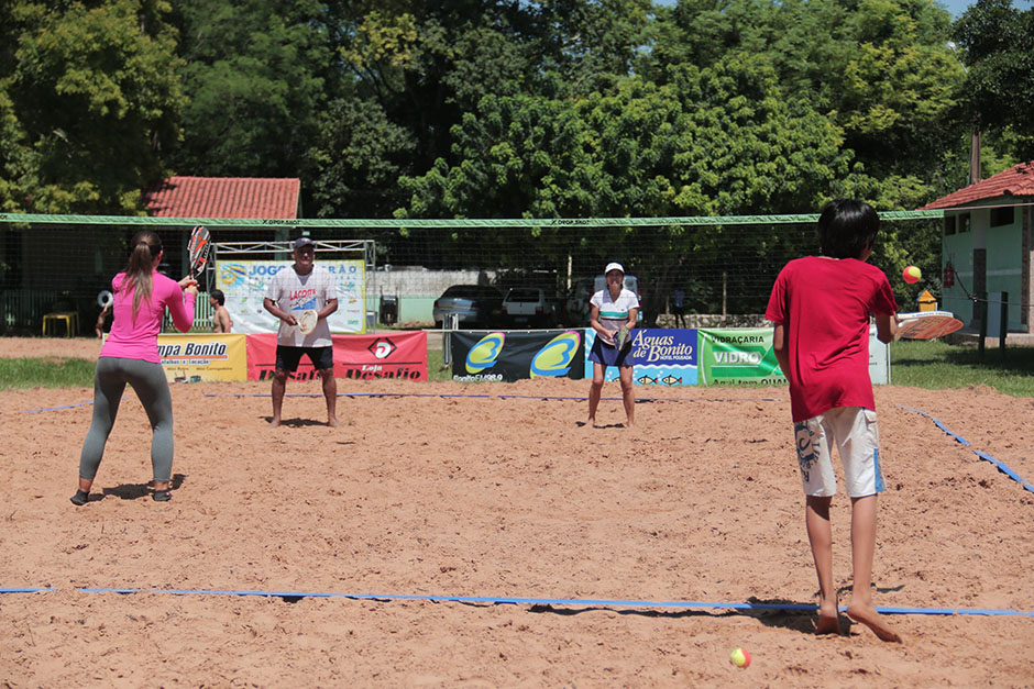 Confira as fotos do Beach Tênis - Jogos de Verão da Prefeitura Municipal de Bonito
