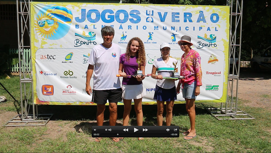 Confira as fotos do Beach Tênis - Jogos de Verão da Prefeitura Municipal de Bonito