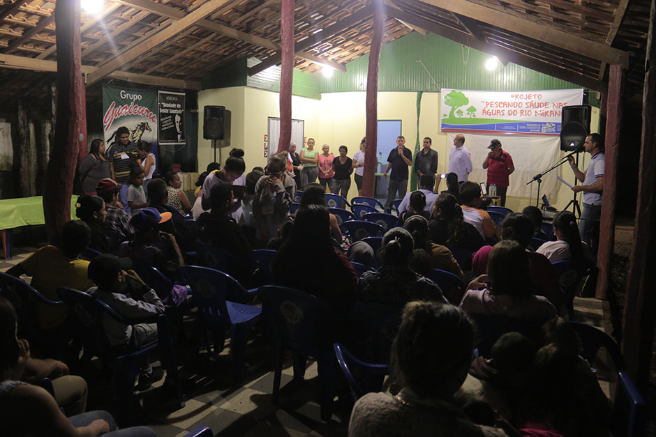 Prefeito lança projeto ambiental no Distrito de Águas do Miranda