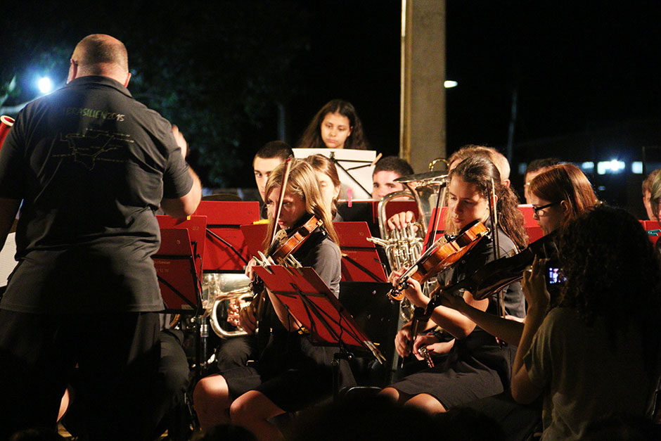 Orquestra alemã faz concerto ao lado da Banda Municipal de Bonito hoje na Praça da Liberdade