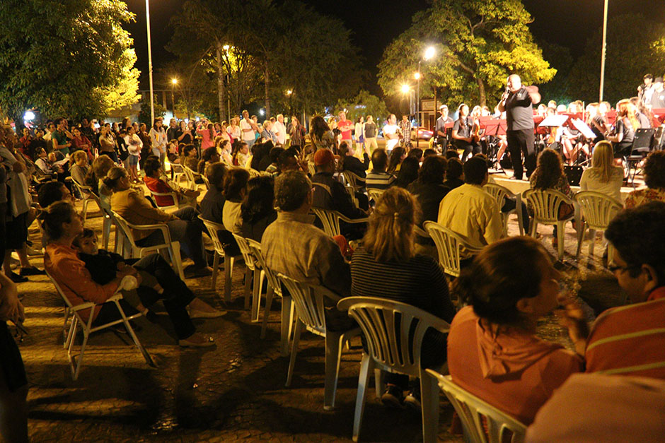 Orquestra alemã faz concerto ao lado da Banda Municipal de Bonito hoje na Praça da Liberdade