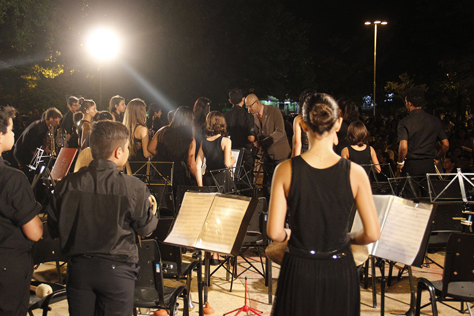 Banda Municipal tem noite de concerto especial ao lado de orquestra alemã