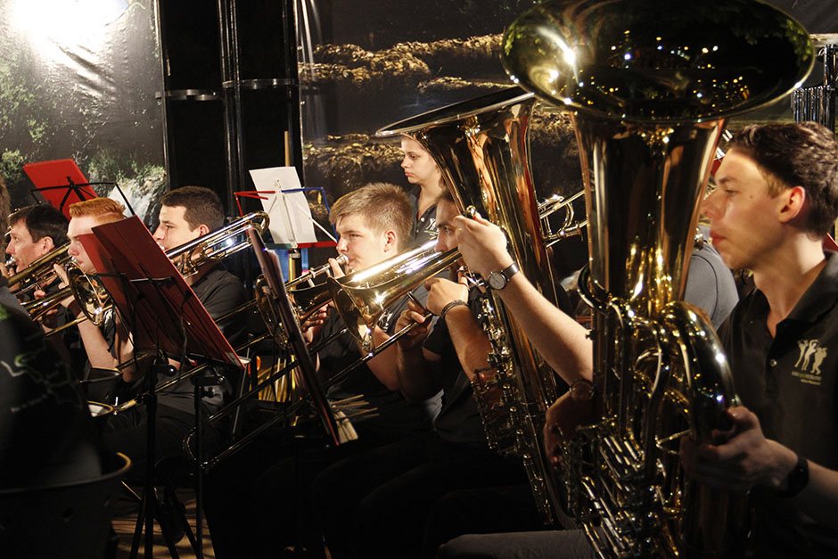Banda Municipal tem noite de concerto especial ao lado de orquestra alemã