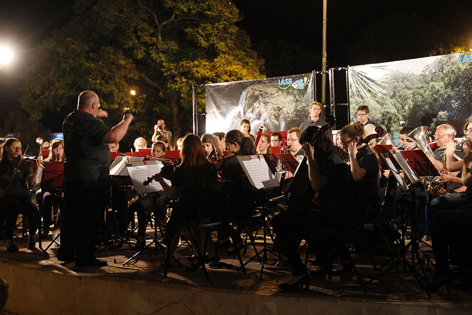 Banda Municipal tem noite de concerto especial ao lado de orquestra alemã