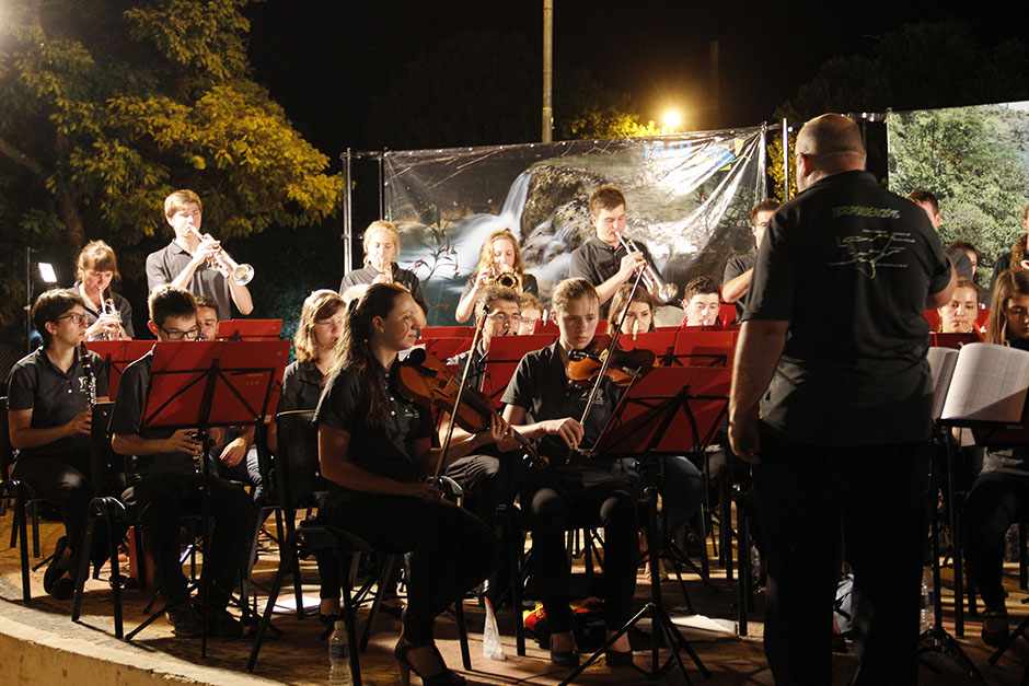 Banda Municipal tem noite de concerto especial ao lado de orquestra alemã