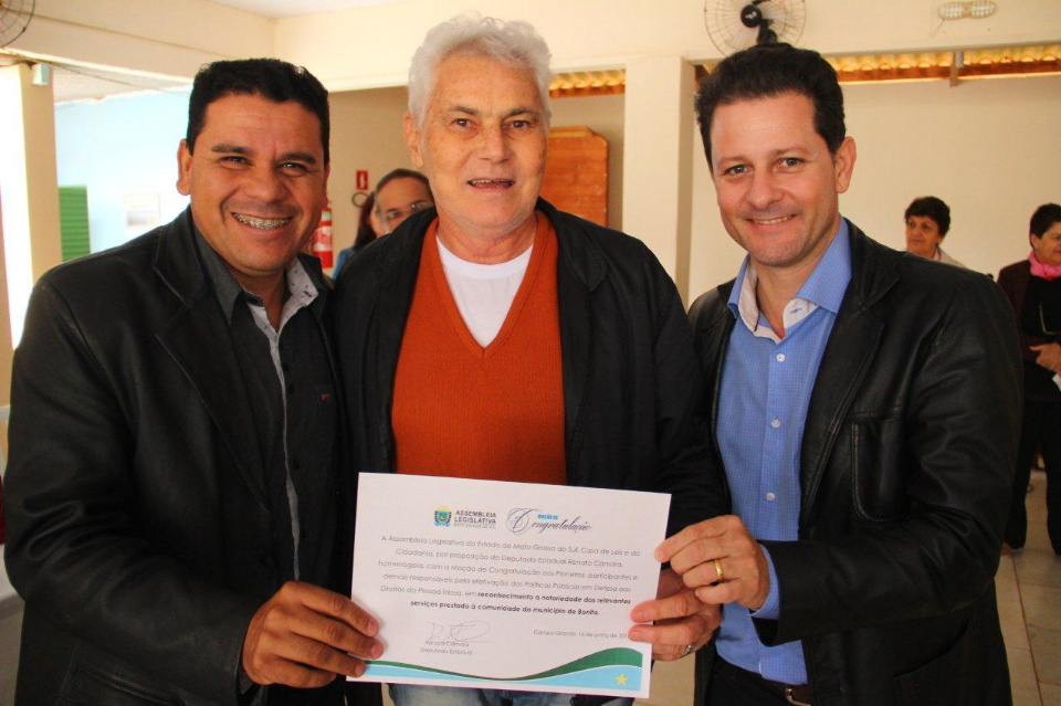 Projeto Conviver recebe homenagem da Assembléia Legislativa