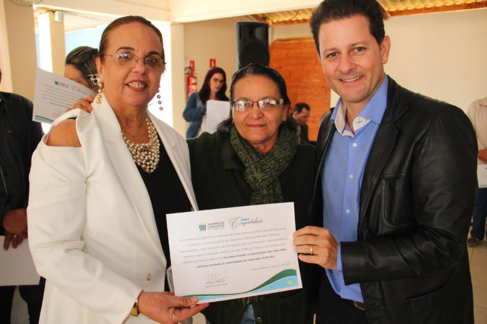 Projeto Conviver recebe homenagem da Assembléia Legislativa