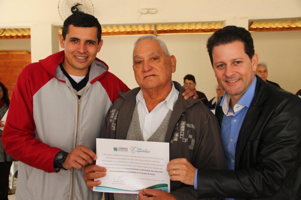 Projeto Conviver recebe homenagem da Assembléia Legislativa