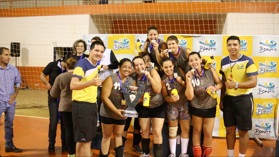Bonito realiza final da 2º Liga bonitense de voleibol masculino e feminino