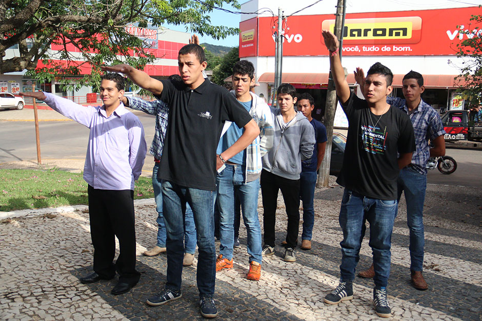 Junta de serviço militar de bonito realiza juramento a bandeira