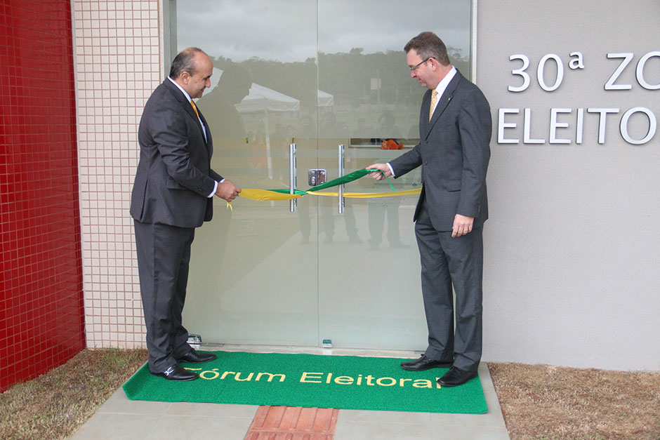 Inauguração do Cartório Eleitoral de Bonito