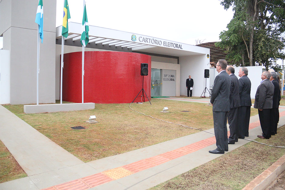 Inauguração do Cartório Eleitoral de Bonito