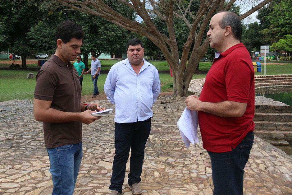 Prefeito Recebe Equipe da Rede Record