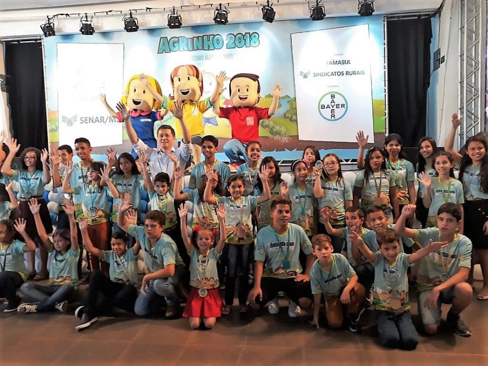 Bonito conquista duas premiações no Concurso Agrinho 2018