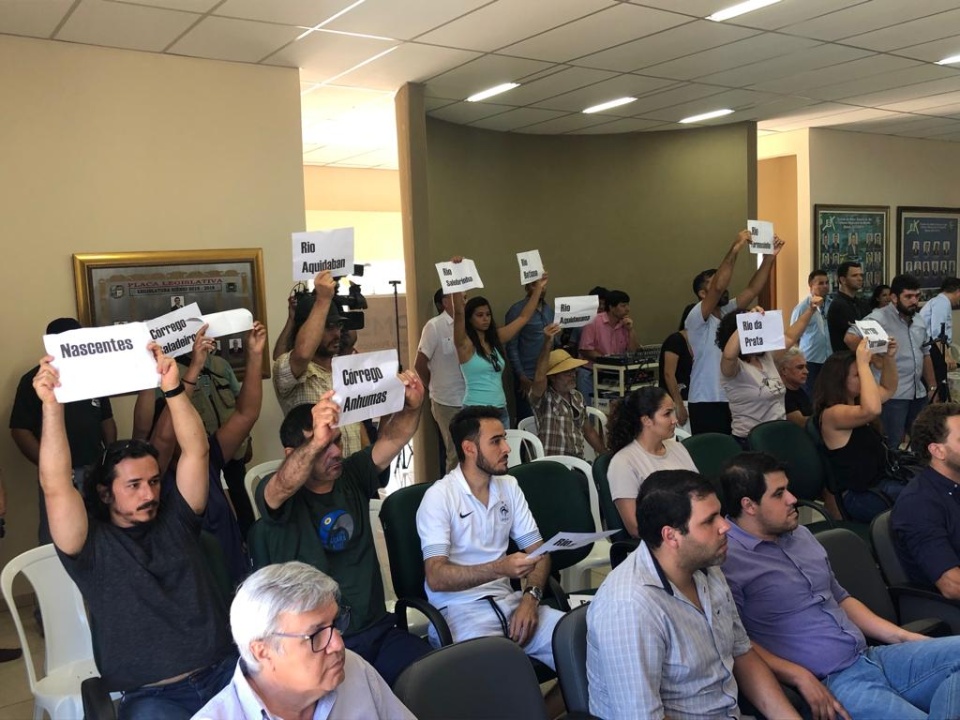Audiência debate soluções para preservação das águas