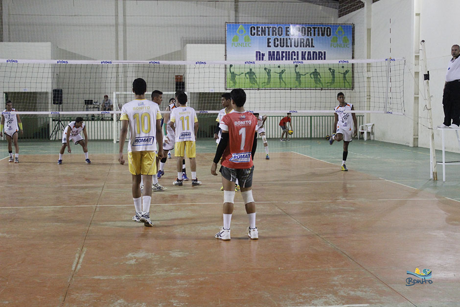 Bonito recebeu pela primeira vez os jogos da Copa Pantanal de Voleibol