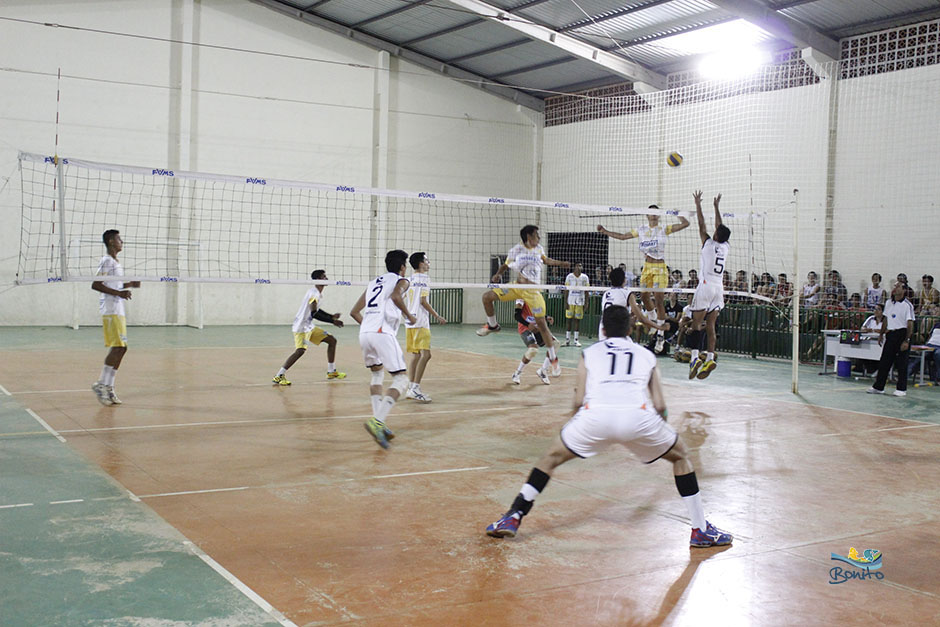 Bonito recebeu pela primeira vez os jogos da Copa Pantanal de Voleibol