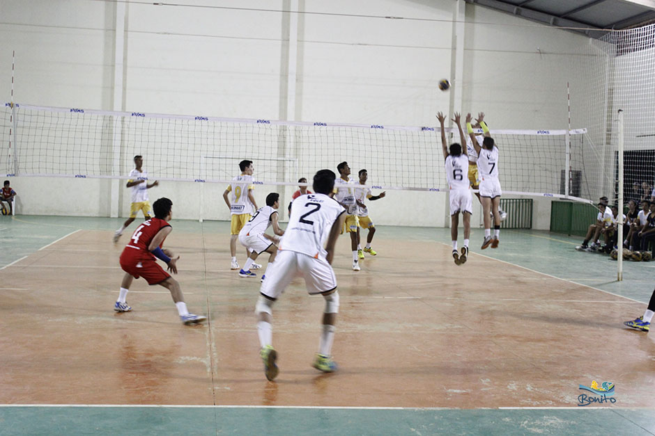 Bonito recebeu pela primeira vez os jogos da Copa Pantanal de Voleibol