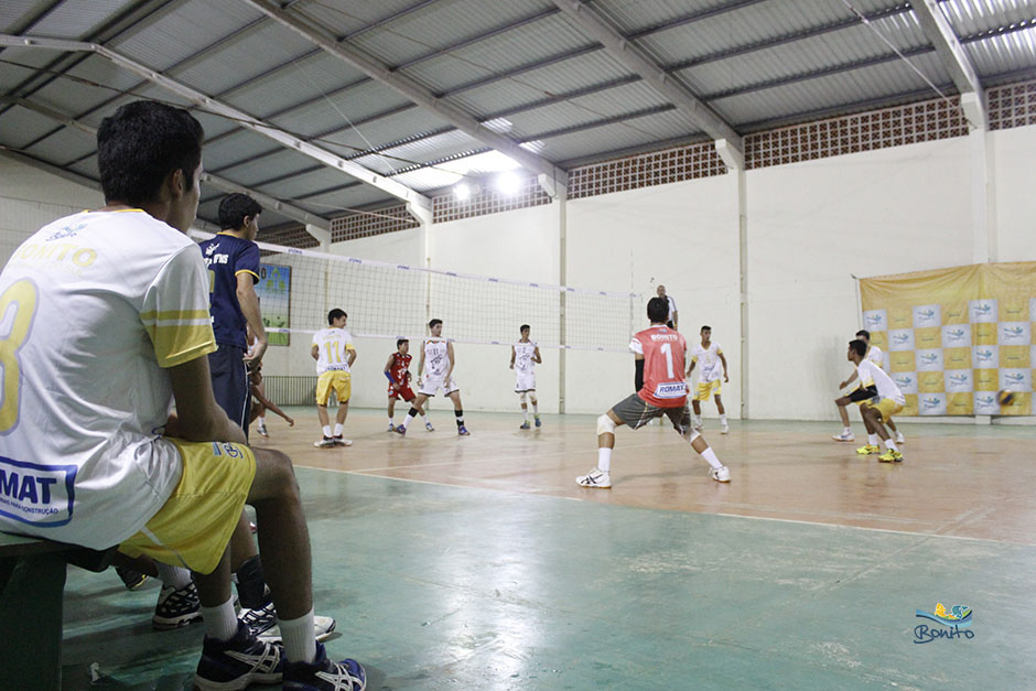 Bonito recebeu pela primeira vez os jogos da Copa Pantanal de Voleibol