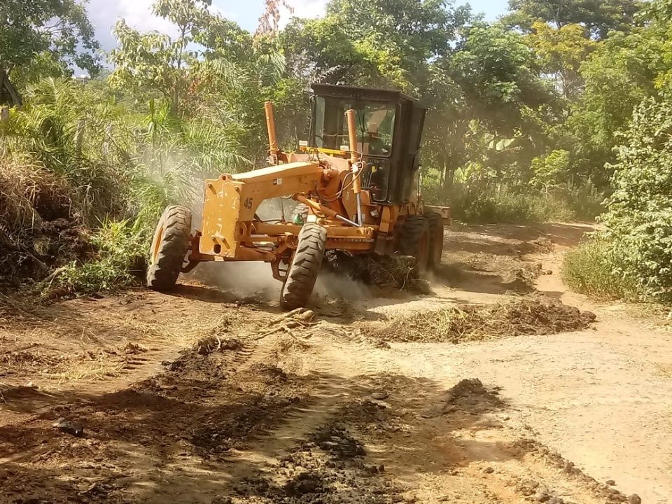 Prefeitura constrói caixas de contenção na estrada boiadeira