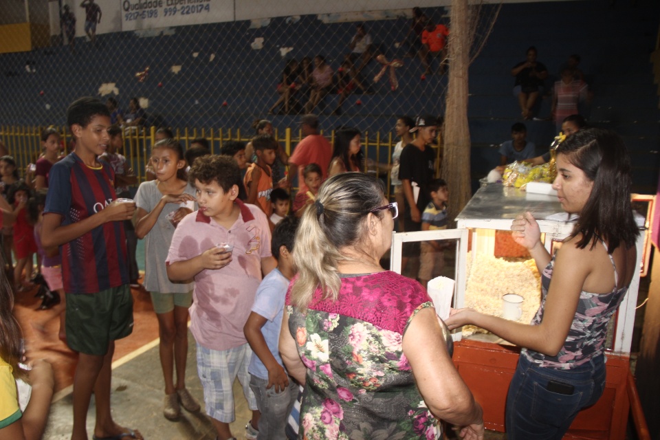 SAS Realiza festa de Natal para os beneficiários