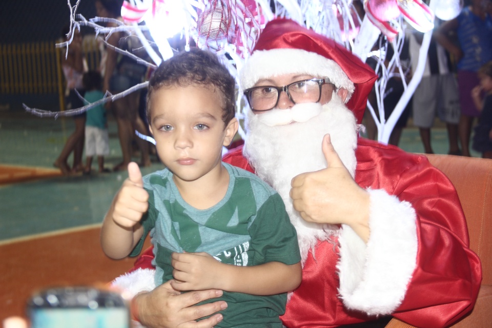 SAS Realiza festa de Natal para os beneficiários