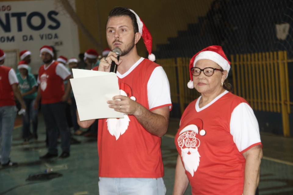 SAS Realiza festa de Natal para os beneficiários