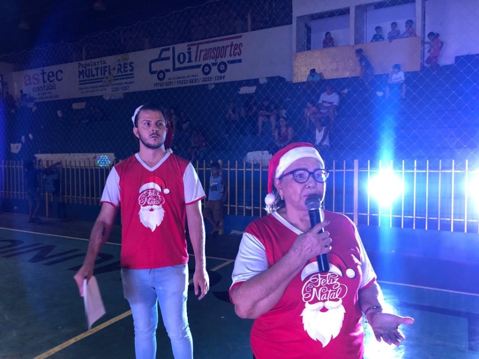 SAS Realiza festa de Natal para os beneficiários