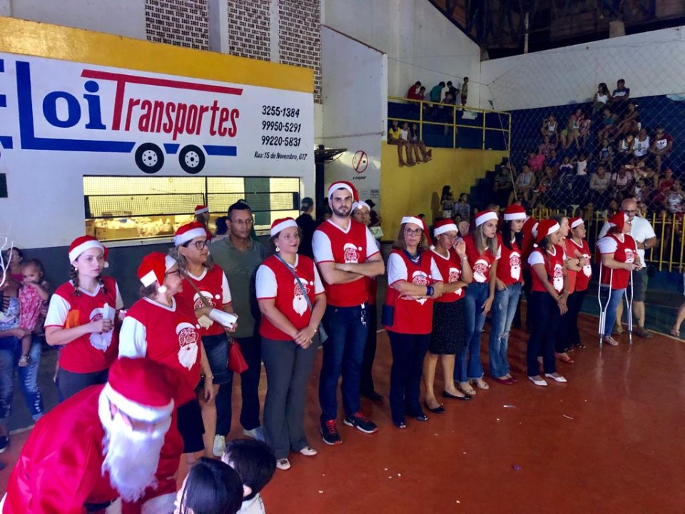SAS Realiza festa de Natal para os beneficiários