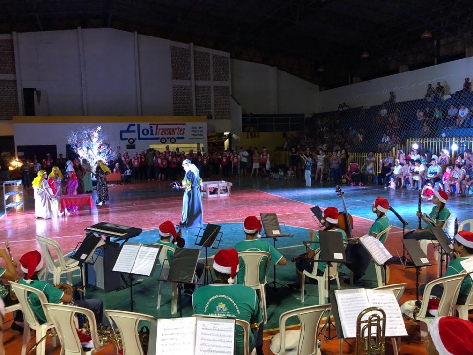 SAS Realiza festa de Natal para os beneficiários