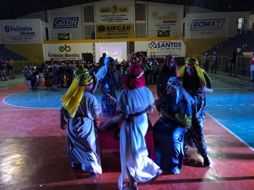 SAS Realiza festa de Natal para os beneficiários