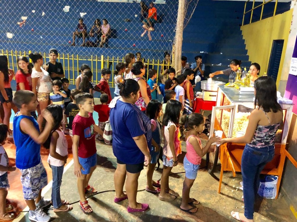 SAS Realiza festa de Natal para os beneficiários