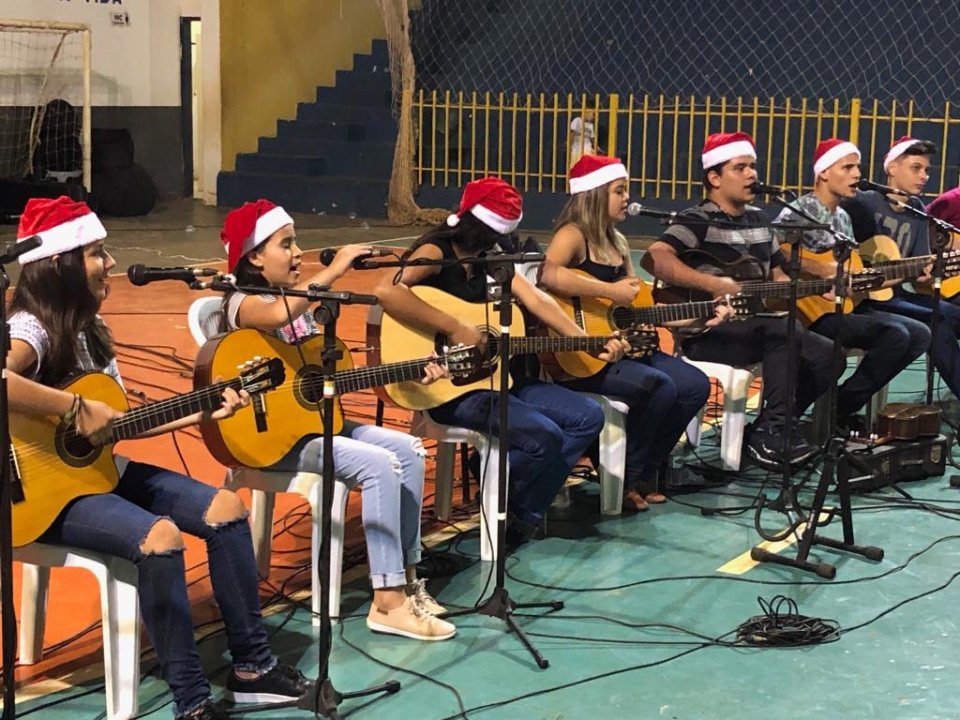 SAS Realiza festa de Natal para os beneficiários