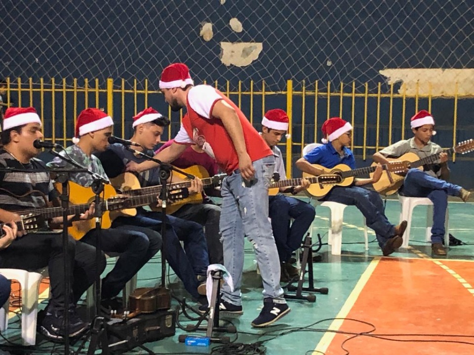 SAS Realiza festa de Natal para os beneficiários