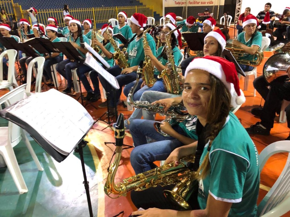 SAS Realiza festa de Natal para os beneficiários