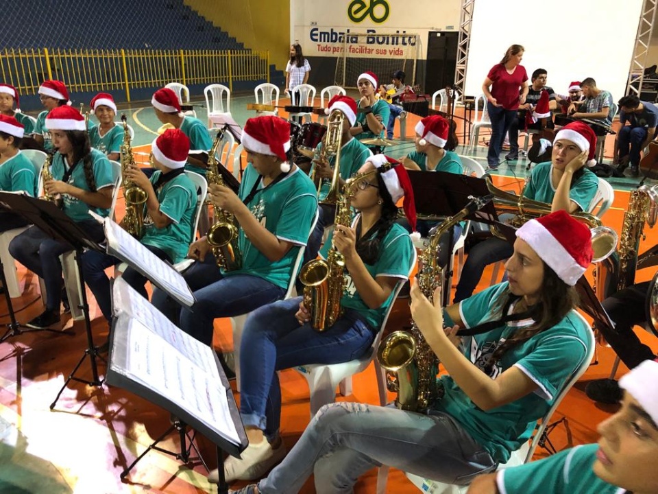 SAS Realiza festa de Natal para os beneficiários