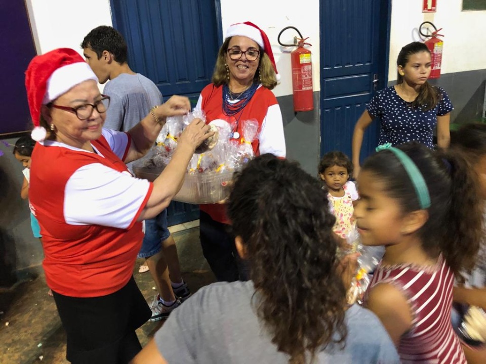 SAS Realiza festa de Natal para os beneficiários