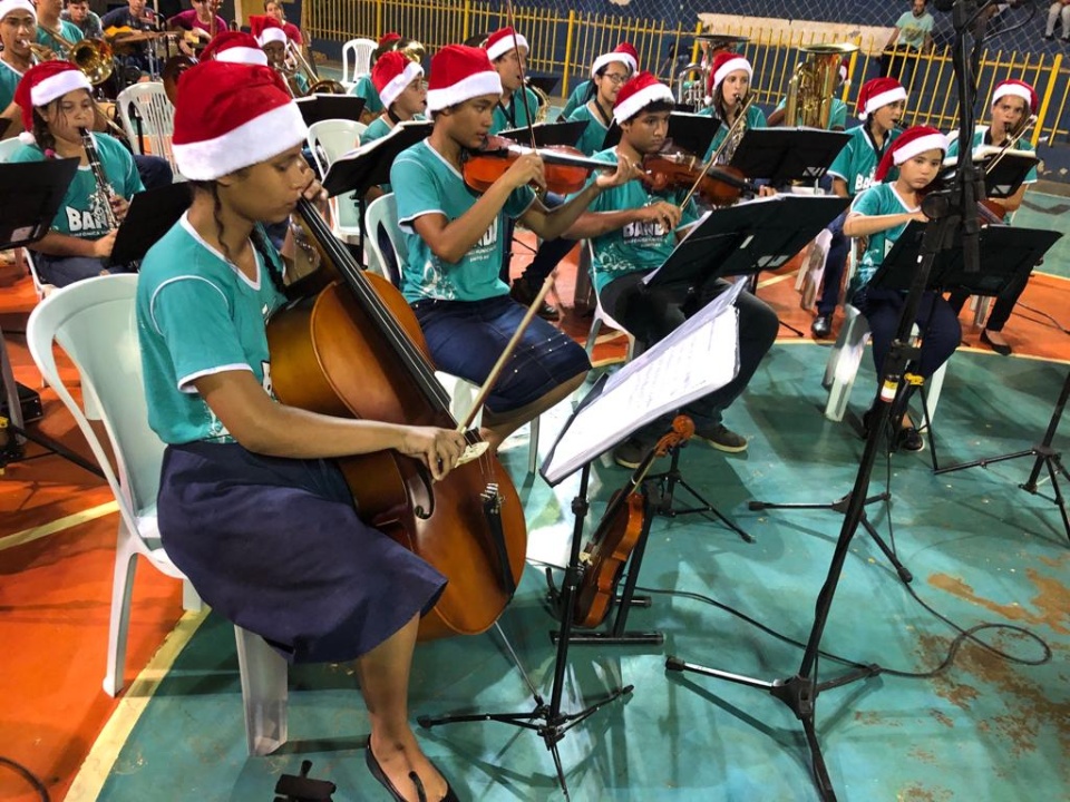 SAS Realiza festa de Natal para os beneficiários