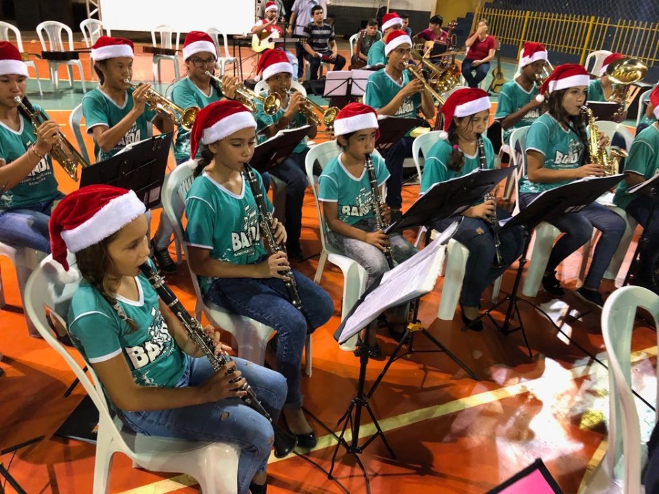 SAS Realiza festa de Natal para os beneficiários