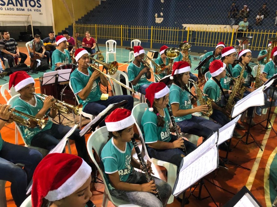 SAS Realiza festa de Natal para os beneficiários