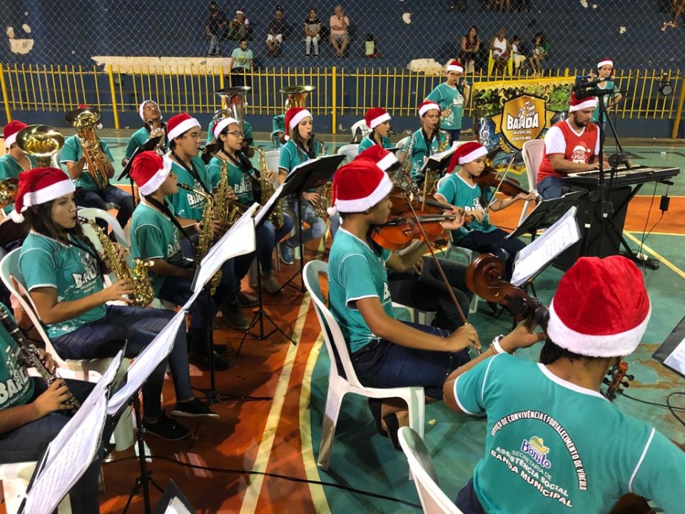SAS Realiza festa de Natal para os beneficiários