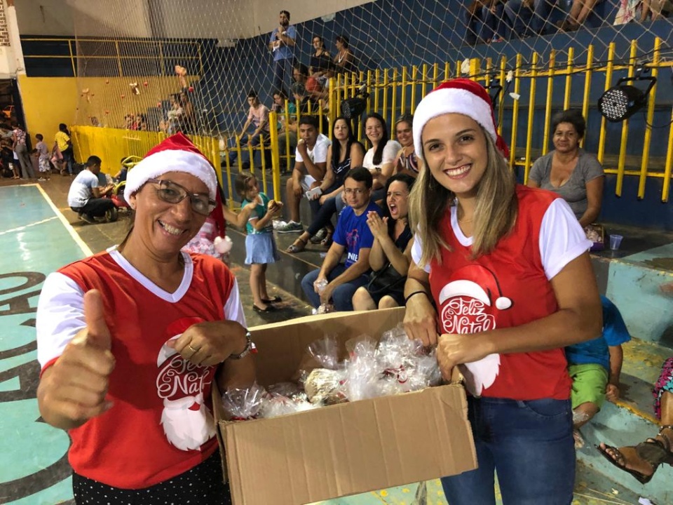 SAS Realiza festa de Natal para os beneficiários