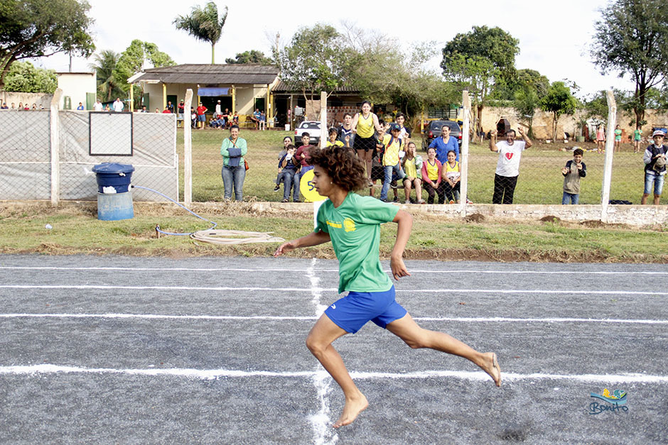 Confira as fotos das competições de atletismo dos Jogos Escolares de Bonito