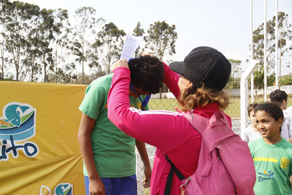 Confira as fotos das competições de atletismo dos Jogos Escolares de Bonito