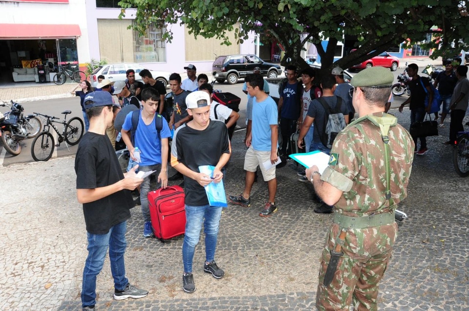Alistados de Bonito prestarão serviço militar em Murtinho