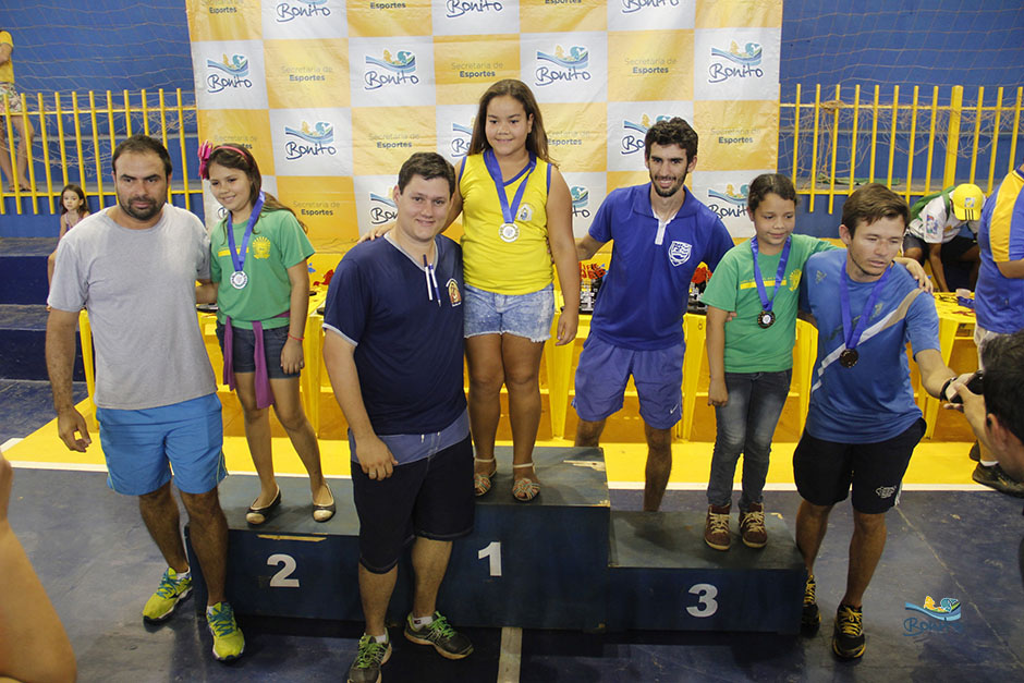 Confira as fotos de premiação dos Jogos Escolares de Bonito, modalidade individual