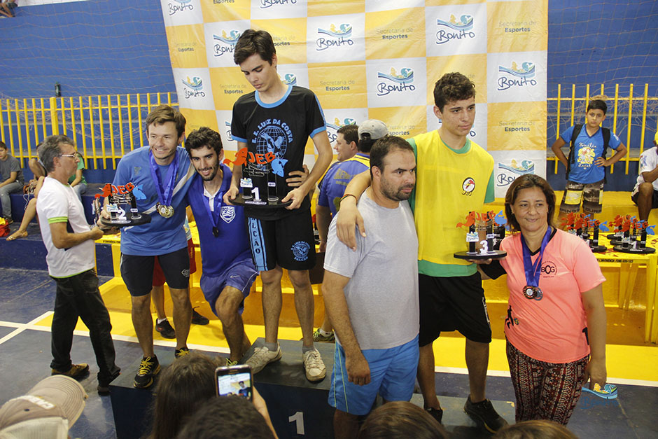 Confira as fotos de premiação dos Jogos Escolares de Bonito, modalidade individual