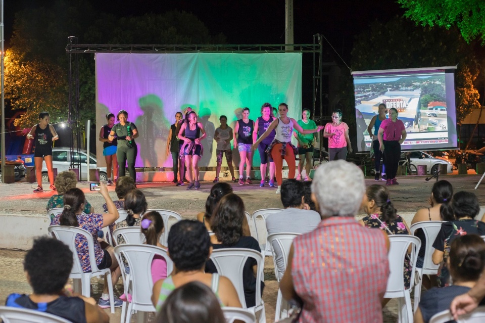 Evento na Praça da Liberdade em comemoração ao Dia da Mulher