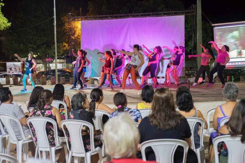 Evento na Praça da Liberdade em comemoração ao Dia da Mulher